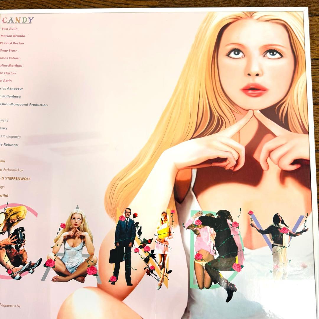 レア映画CANDY キャンディ ヴィンテージポスター レトロ