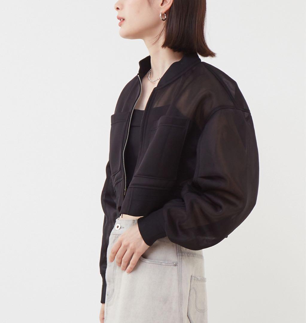 saffito ソフィット　シアーショート丈MA-1