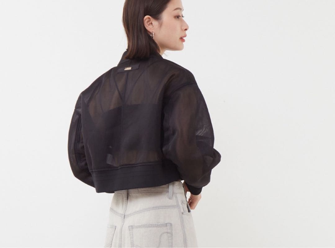 saffito ソフィット　シアーショート丈MA-1