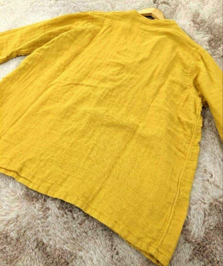 UCHINO マスタード 長袖パジャマ　М