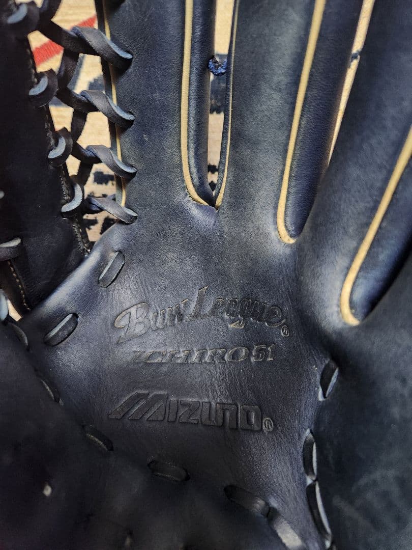 ミズノ　ビューリーグ　軟式外野用イチローモデル