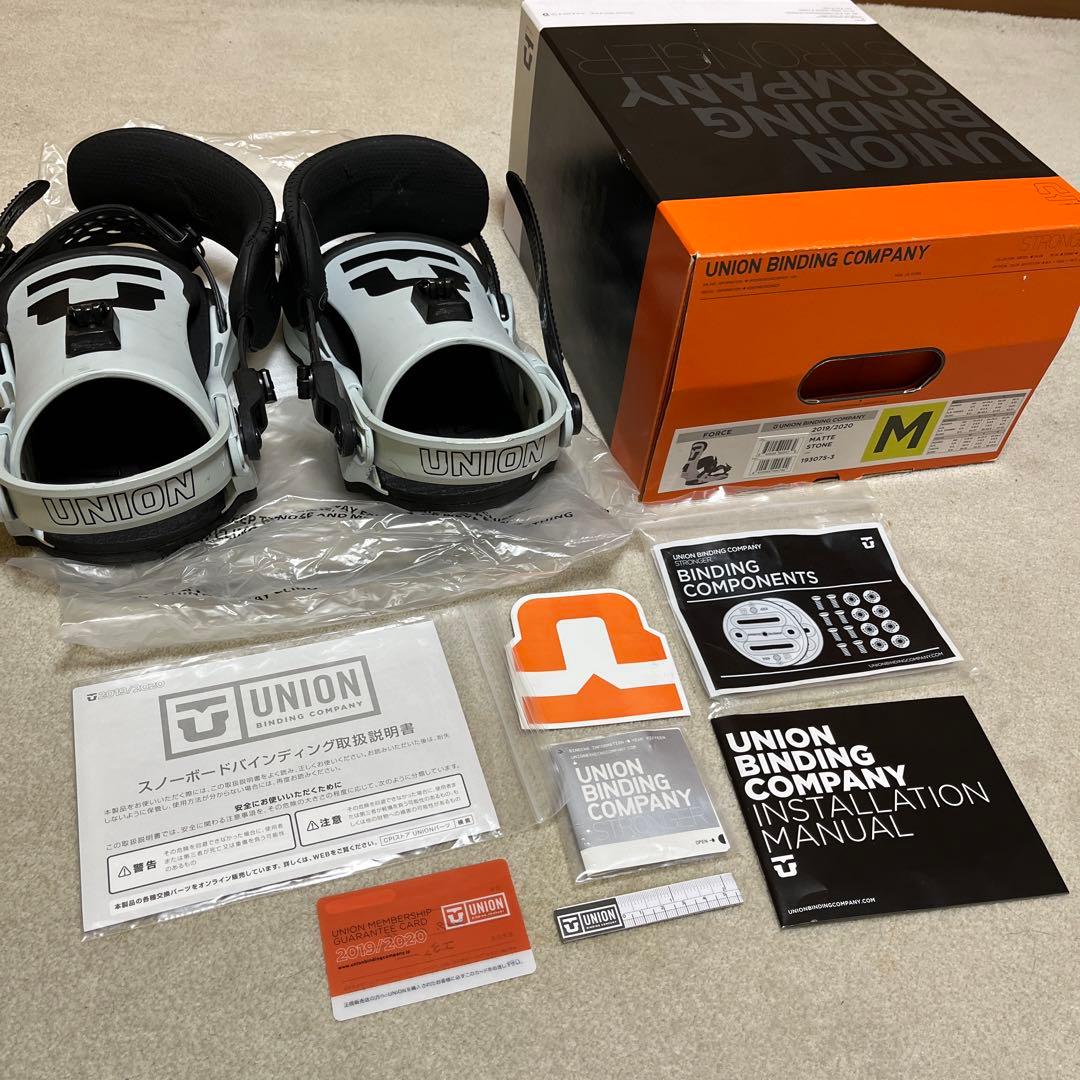 【希少色】【Mサイズ】UNION FORCE スノーボードビンディング