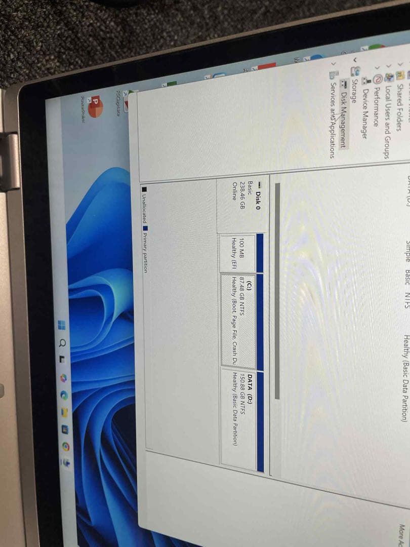 Panasonic CF-QV i5 11th メモリ16g ssd 256gb