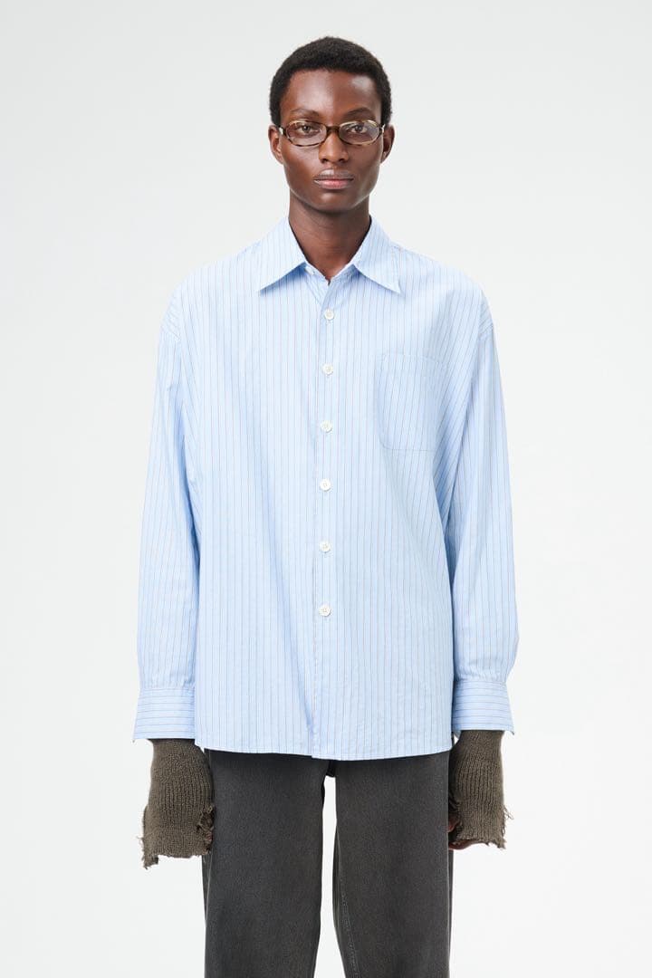 トップス our legacy borrowed shirt bigdaddystripe