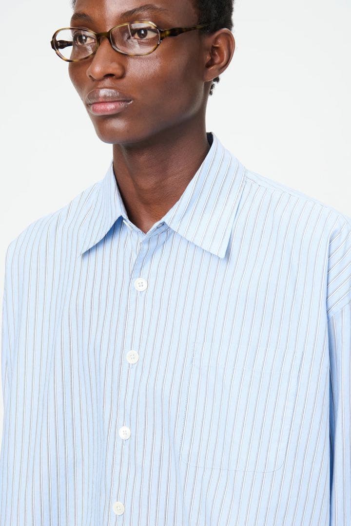 トップス our legacy borrowed shirt bigdaddystripe