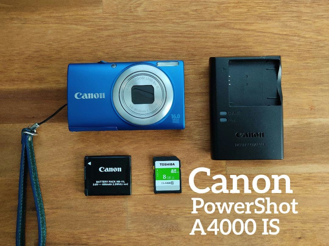 デジタルカメラ Canon PowerShot A4000 IS PC1730