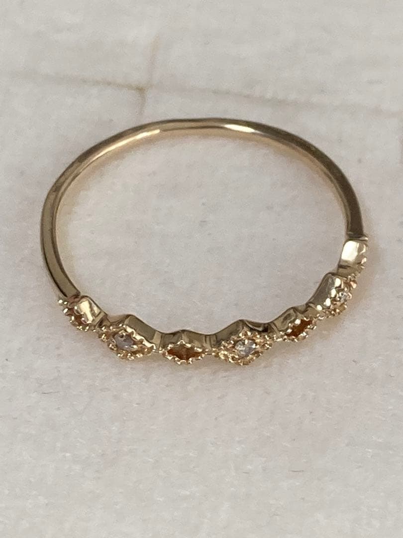 ete k10 ダイヤモンド　リング