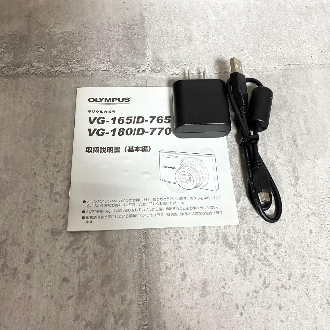 OLYMPUS STYLUS VG-180デジタルカメラ コンデジ