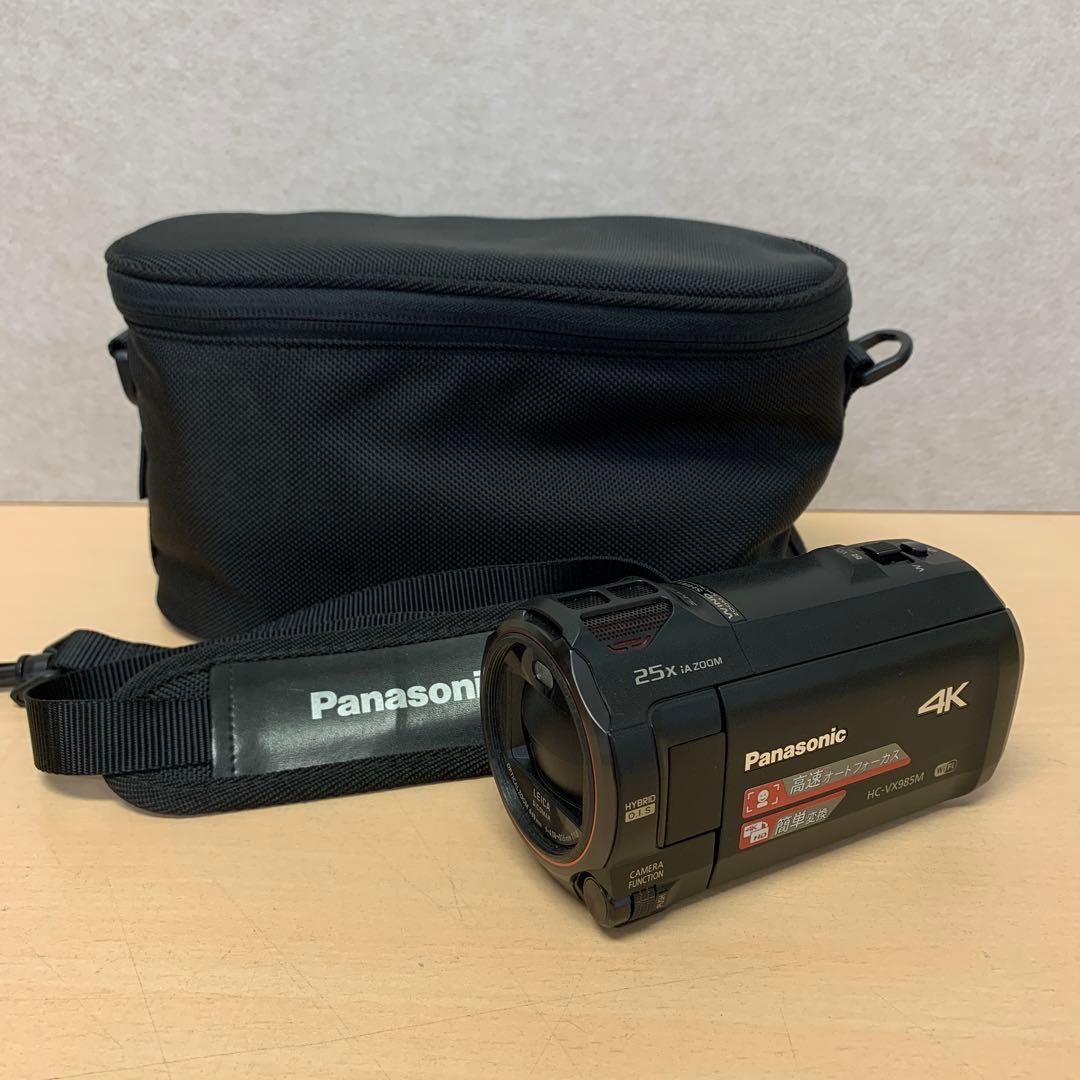 m100109m Panasonic HC-VX985M 4Kビデオカメラ　美品