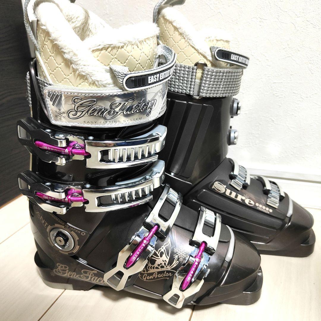 GEN FACTORY sure FREEDOM スキーブーツ 23cm極美品☆