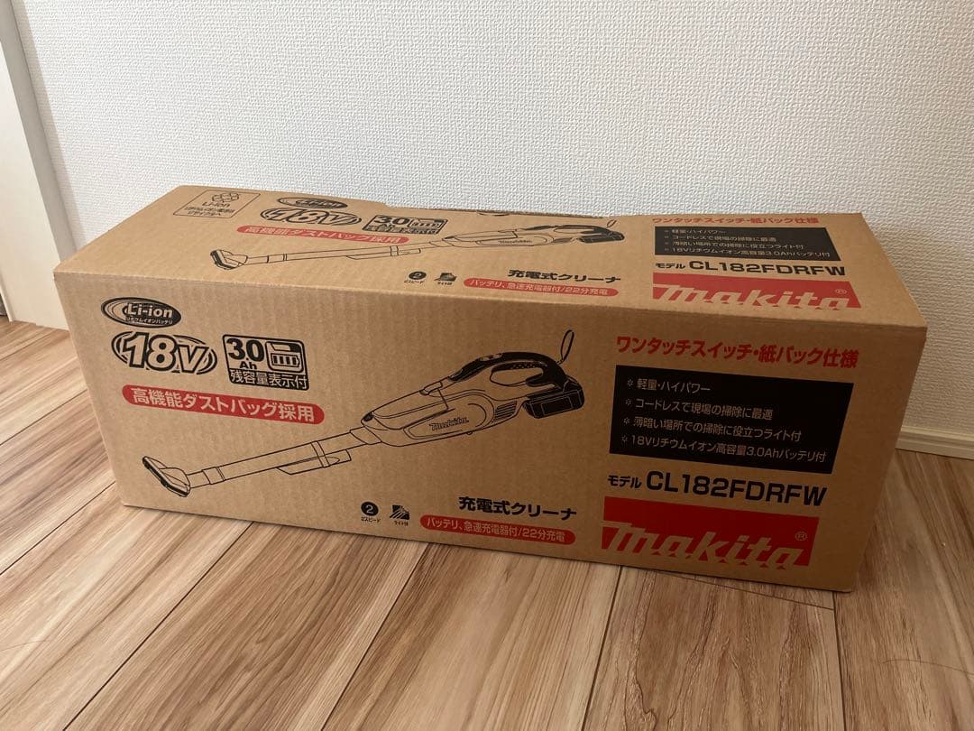 Makita CL182FDRFW クリーナー マキタ 新品 未使用 掃除機