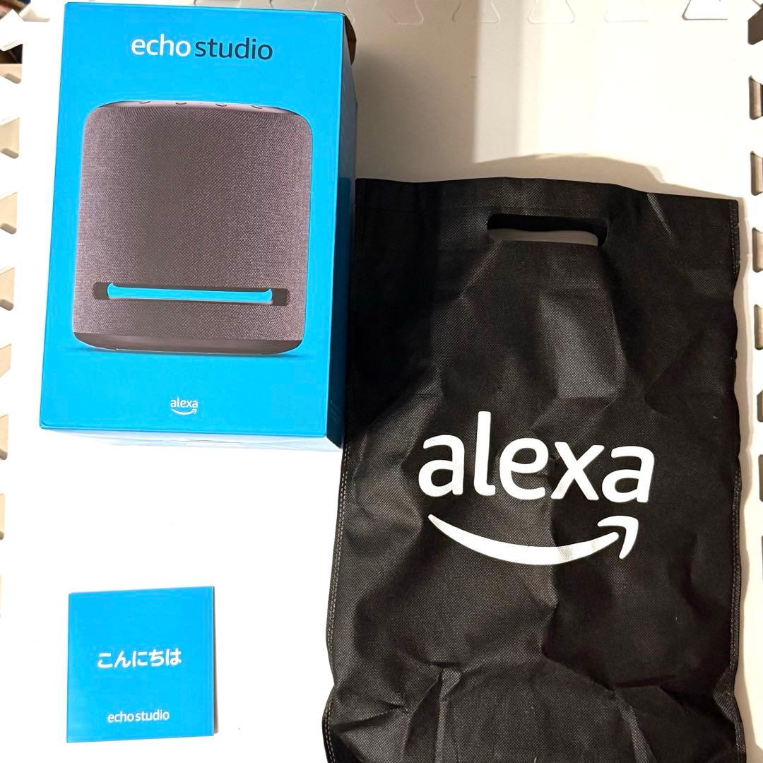 Alexa アレクサ　高音質　Echo studio スマートスピーカー