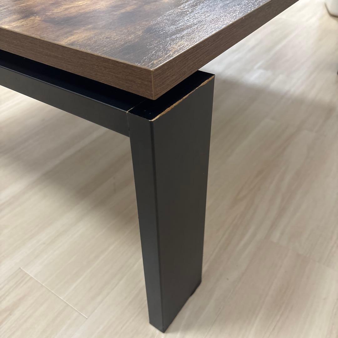 ニトリ　リビングこたつ　ブラウン　幅105cm