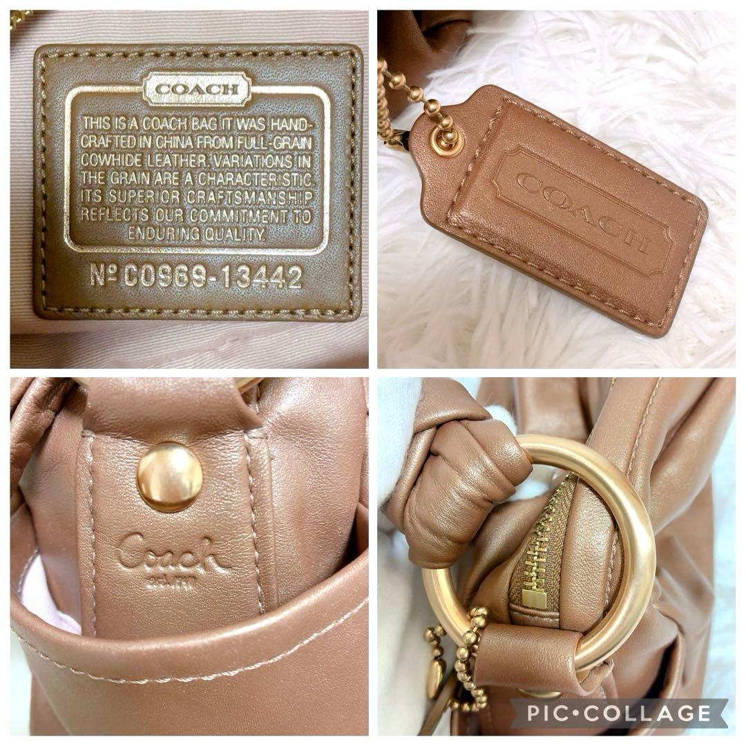 極美品✨COACH コーチ y2k 13442 ワンショルダーバッグ レザー
