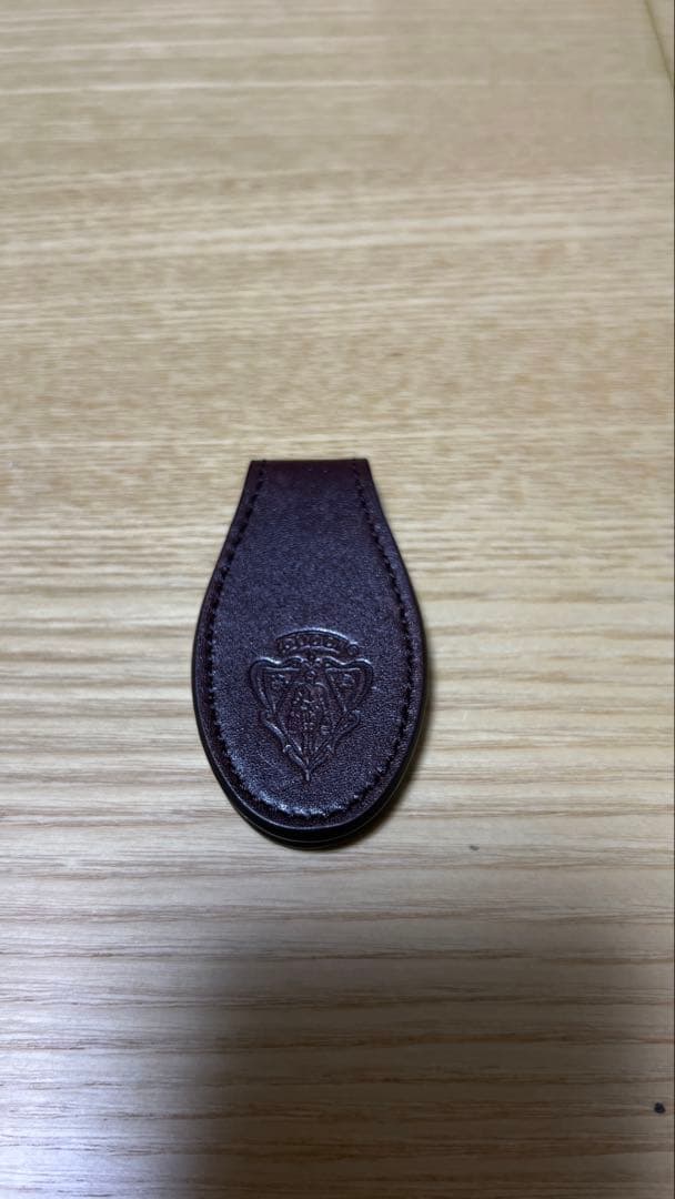 【値下げ中】ヴィンテージ_GUCCI マネークリップ レザーブラウン