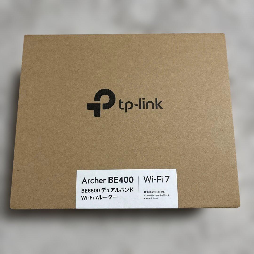 【新品未使用】TP-Link Archer BE400 Wi-Fi7 ルーター