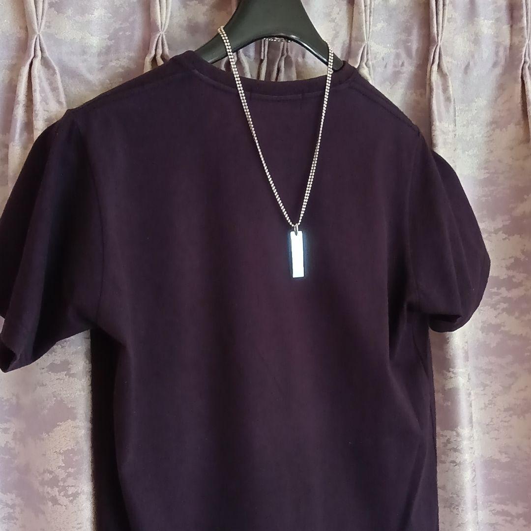 GUCCI プレート型ネックレスダブルボールチェーン 24g Silver925