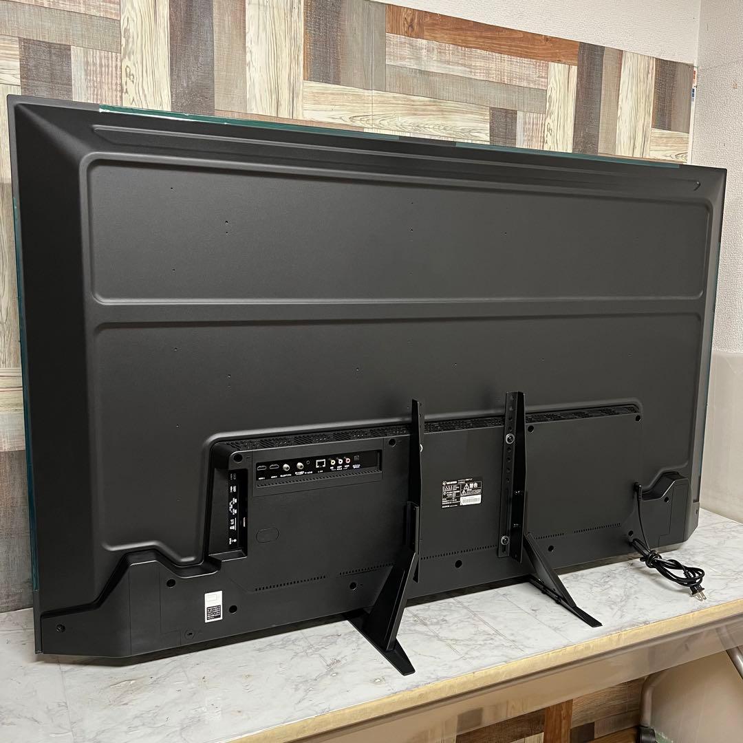 即日受渡❣️全国送料込アイリスオーヤマ65型4K液晶テレビベゼルレスWチューナー