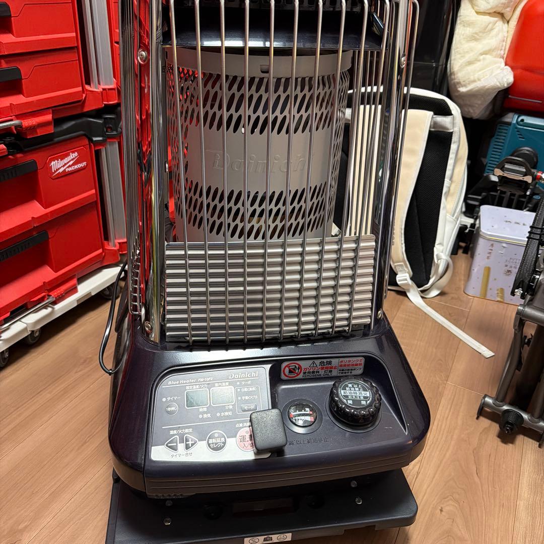 R*z様 美品　22年製　業務用 大型 ストーブ ブルーヒーター FM-19F2