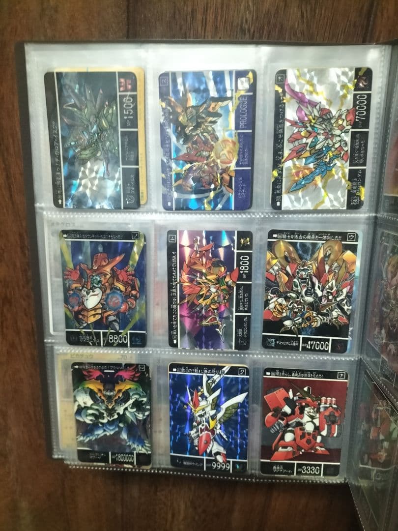 ガンダムカードダスセット 黄金神話　GOLDSAGA　レトロ　ファイル付き