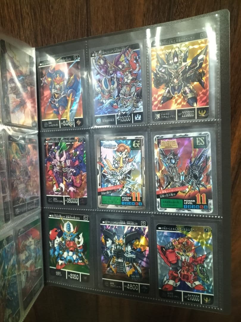 ガンダムカードダスセット 黄金神話　GOLDSAGA　レトロ　ファイル付き