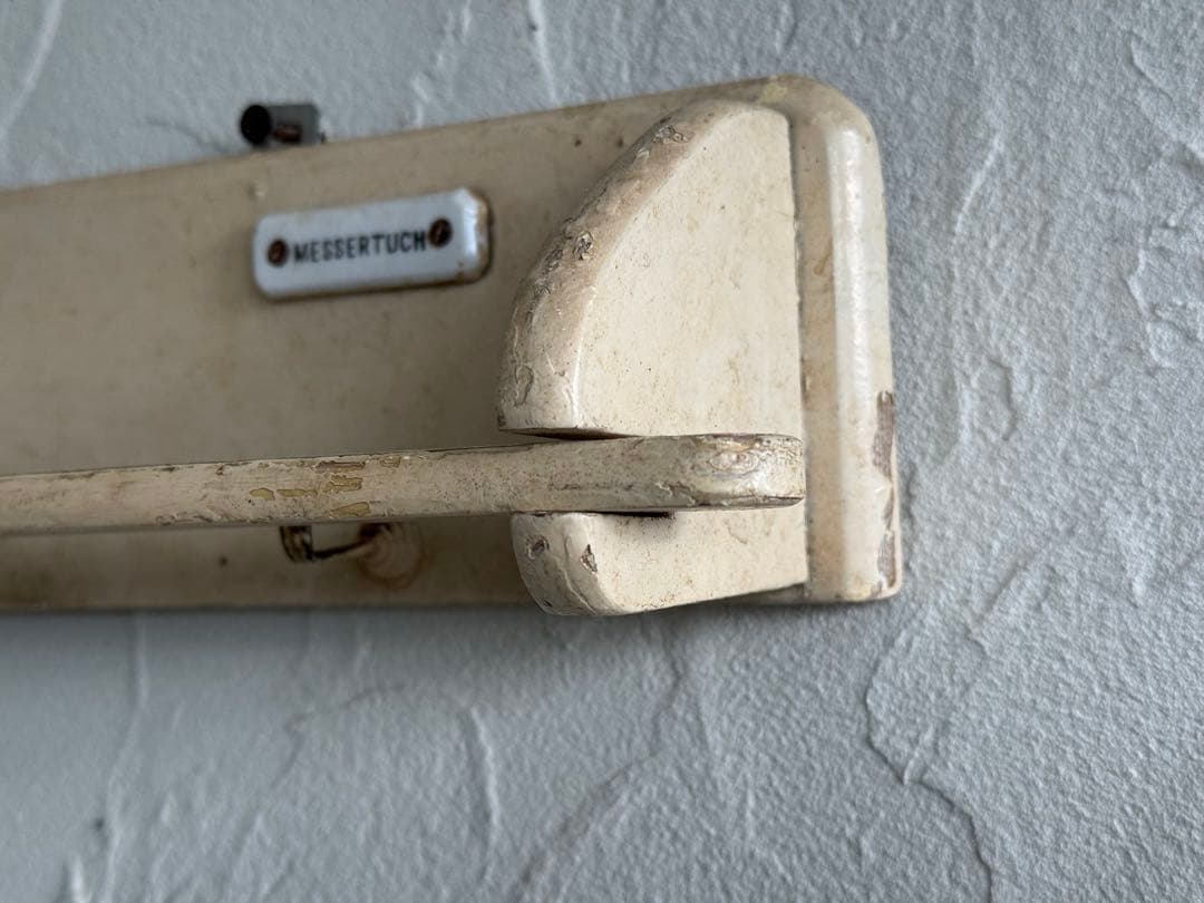 ドイツアンティーク　木製タオルハンガー　キッチンクロスホルダー　壁掛け