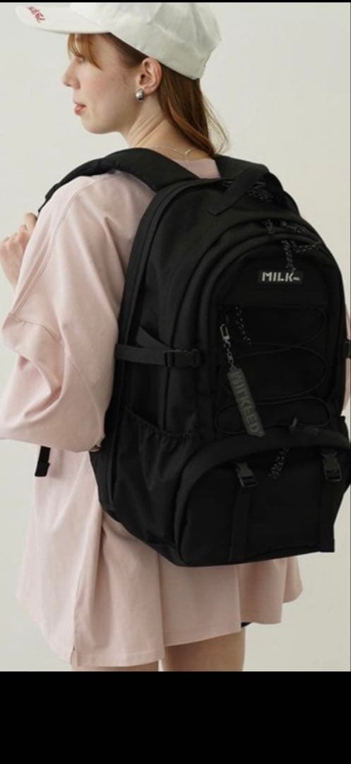 R@ふ～ちゃん♡ 専用です MILKFED ブラックリュック