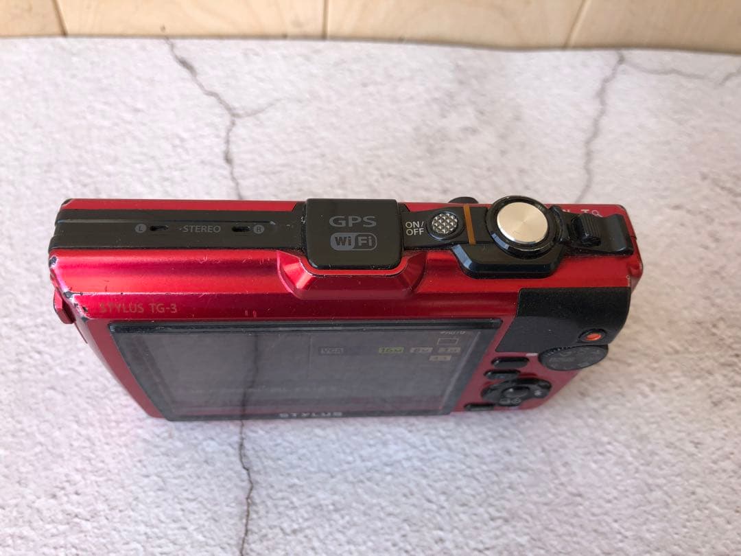 OLYMPUS Tough Stylus TG-3 赤　(D9)