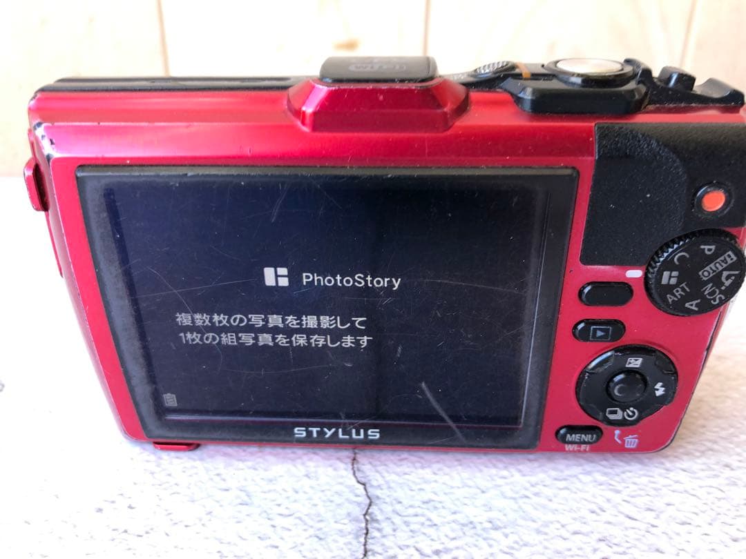 OLYMPUS Tough Stylus TG-3 赤　(D9)