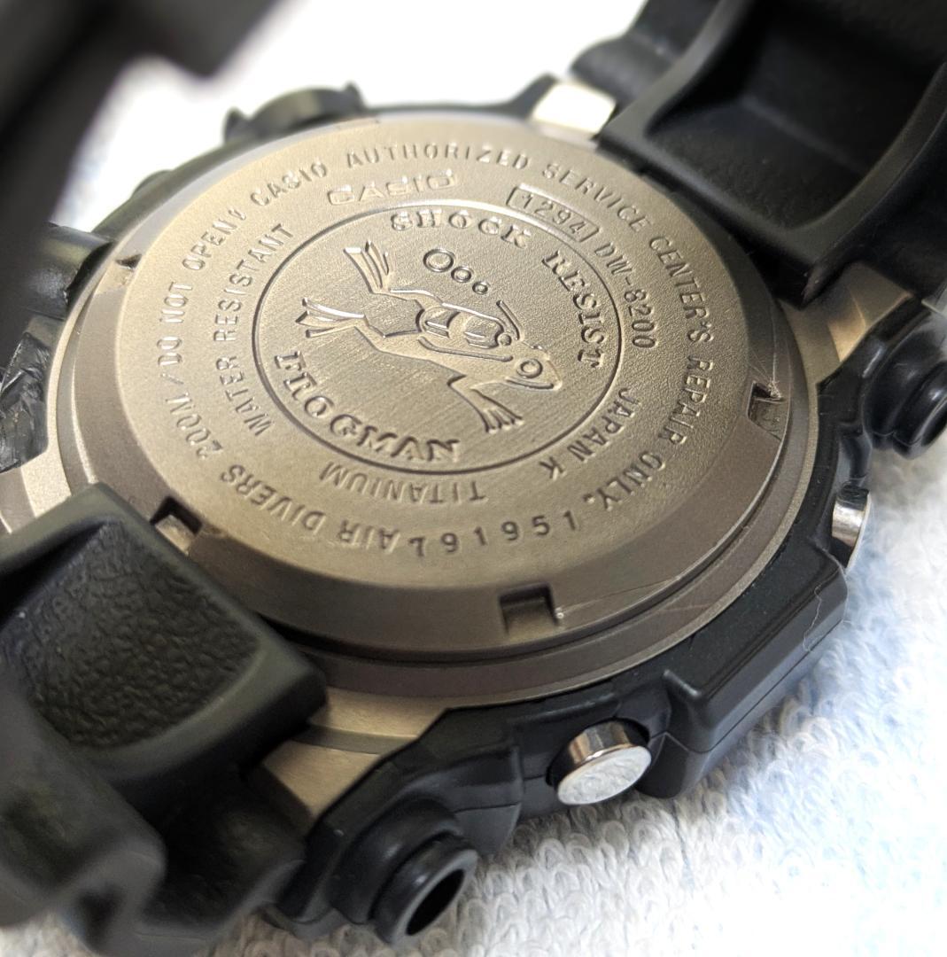 時計 DW-8200-1A FROGMAN G-SHOCK