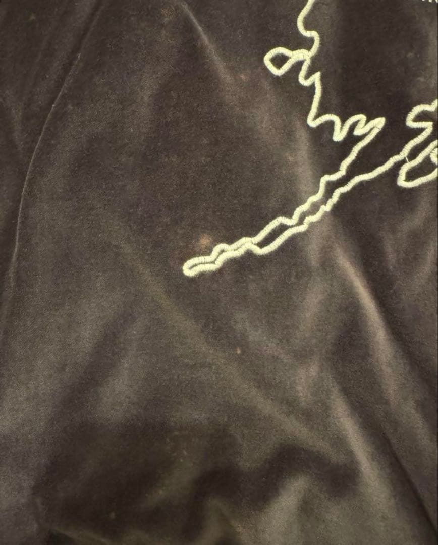 varde77 アラスカジャケット　別珍　スカジャン　スーベニア　ベトジャン濃紫