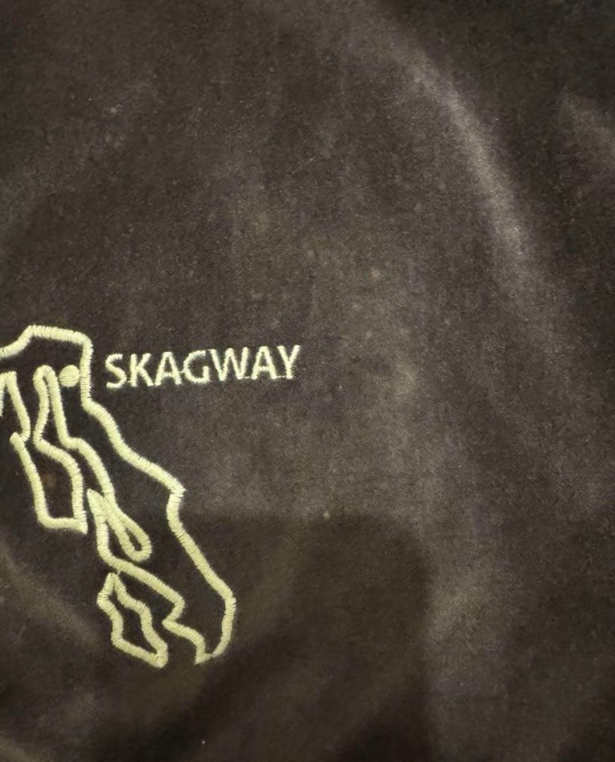 varde77 アラスカジャケット　別珍　スカジャン　スーベニア　ベトジャン濃紫