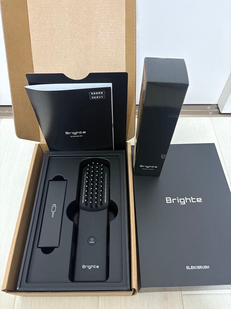正規品 ブライトエレキブラシ ブラシ型美顔器 ELEKI BRUSH