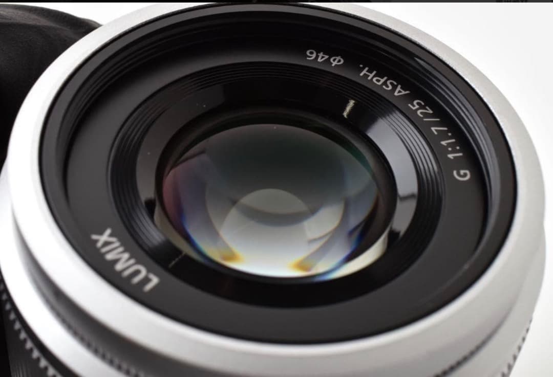 美品★LUMIX G 25mm F1.7 ASPH ★保護フィルター付