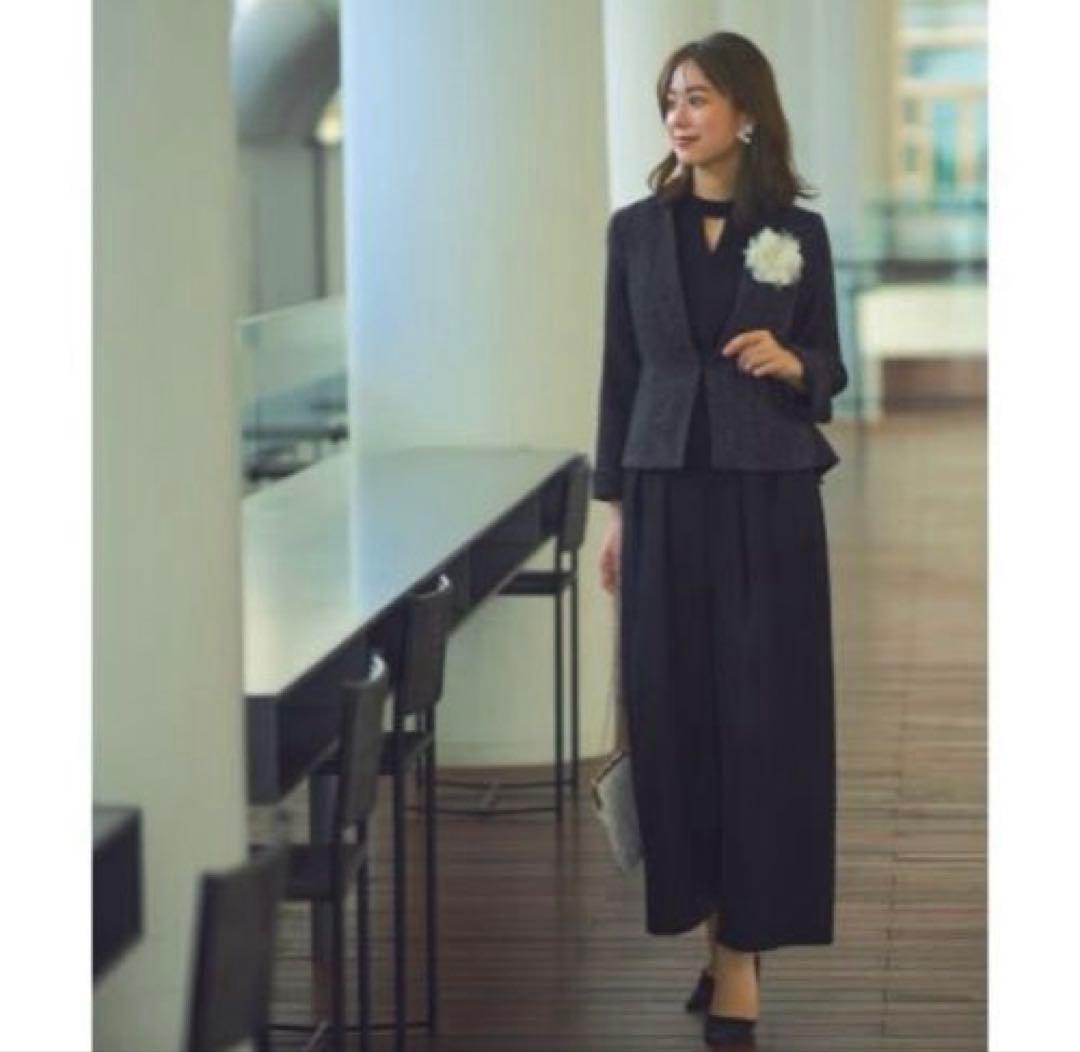 ルイルエブティック ノーカラージャケット＆オールインワンスーツ