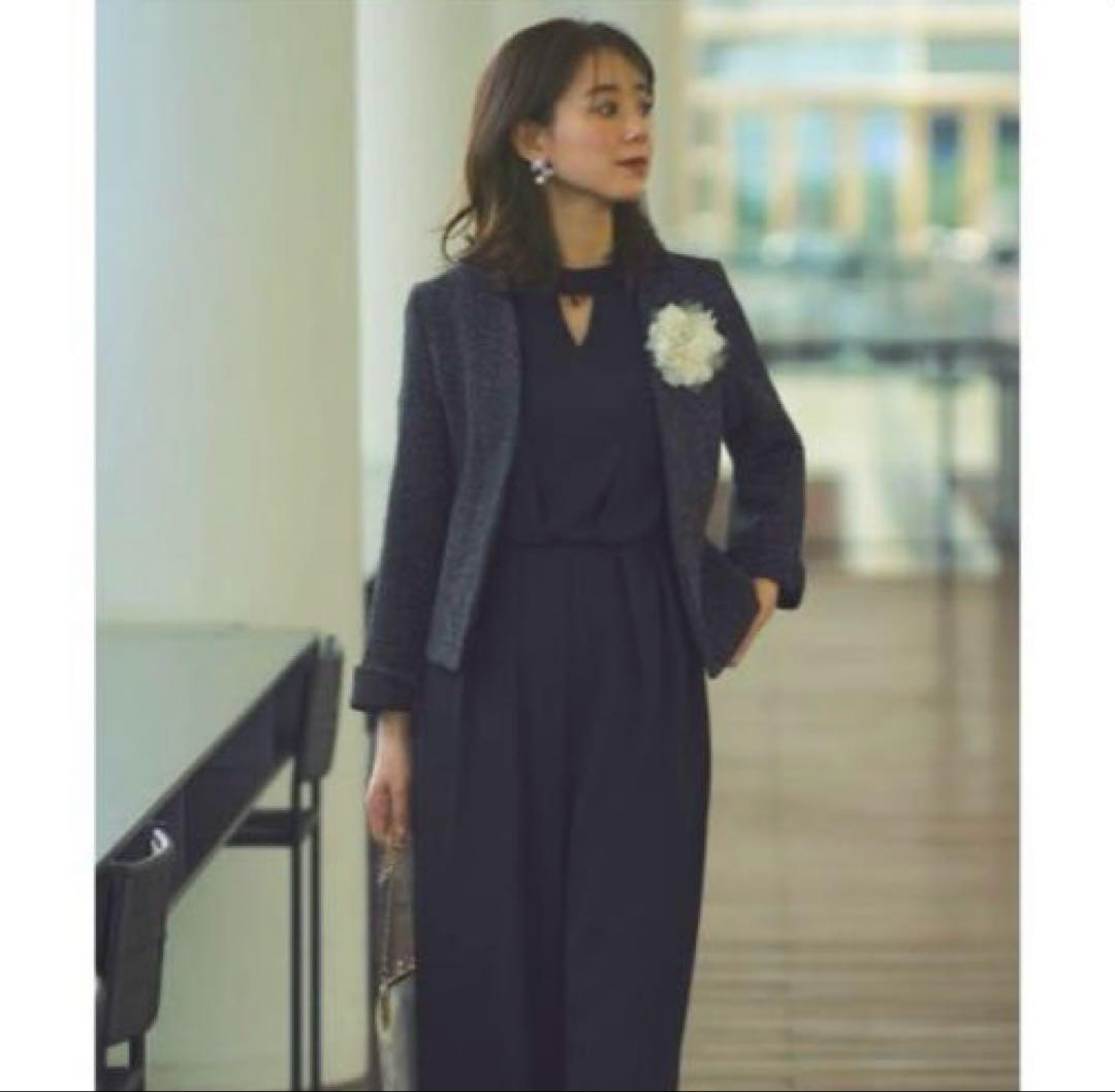 ルイルエブティック ノーカラージャケット＆オールインワンスーツ