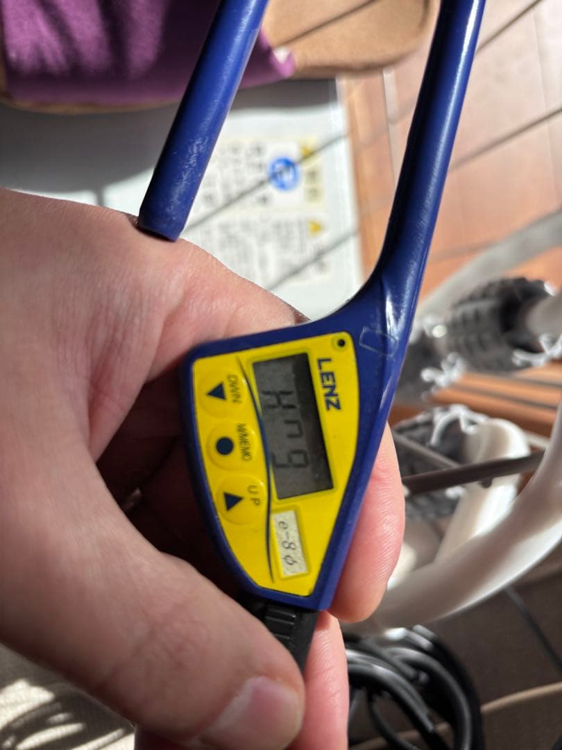 Lenz ヘアアイロン e-8マル