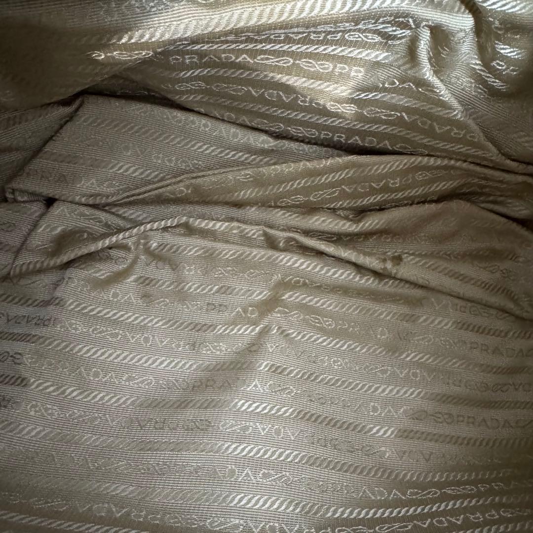 【正規品】プラダ PRADA ギャラカード メッセンジャー ナイロン×パイソン