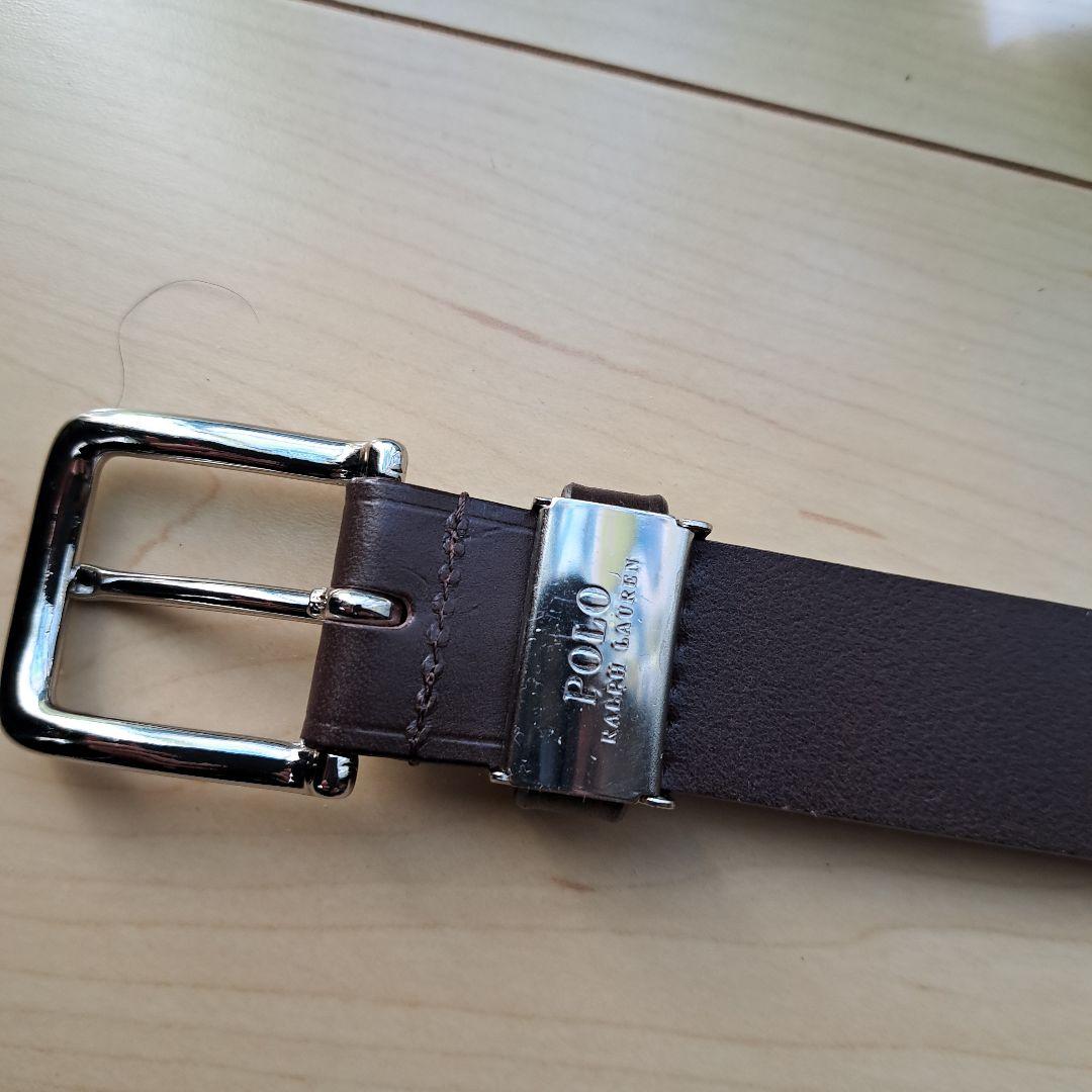 POLO RALPH LAUREN ダークブラウン ベルト