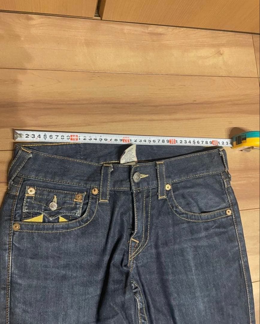 正規品True Religion ストレートデニム スケーター swag