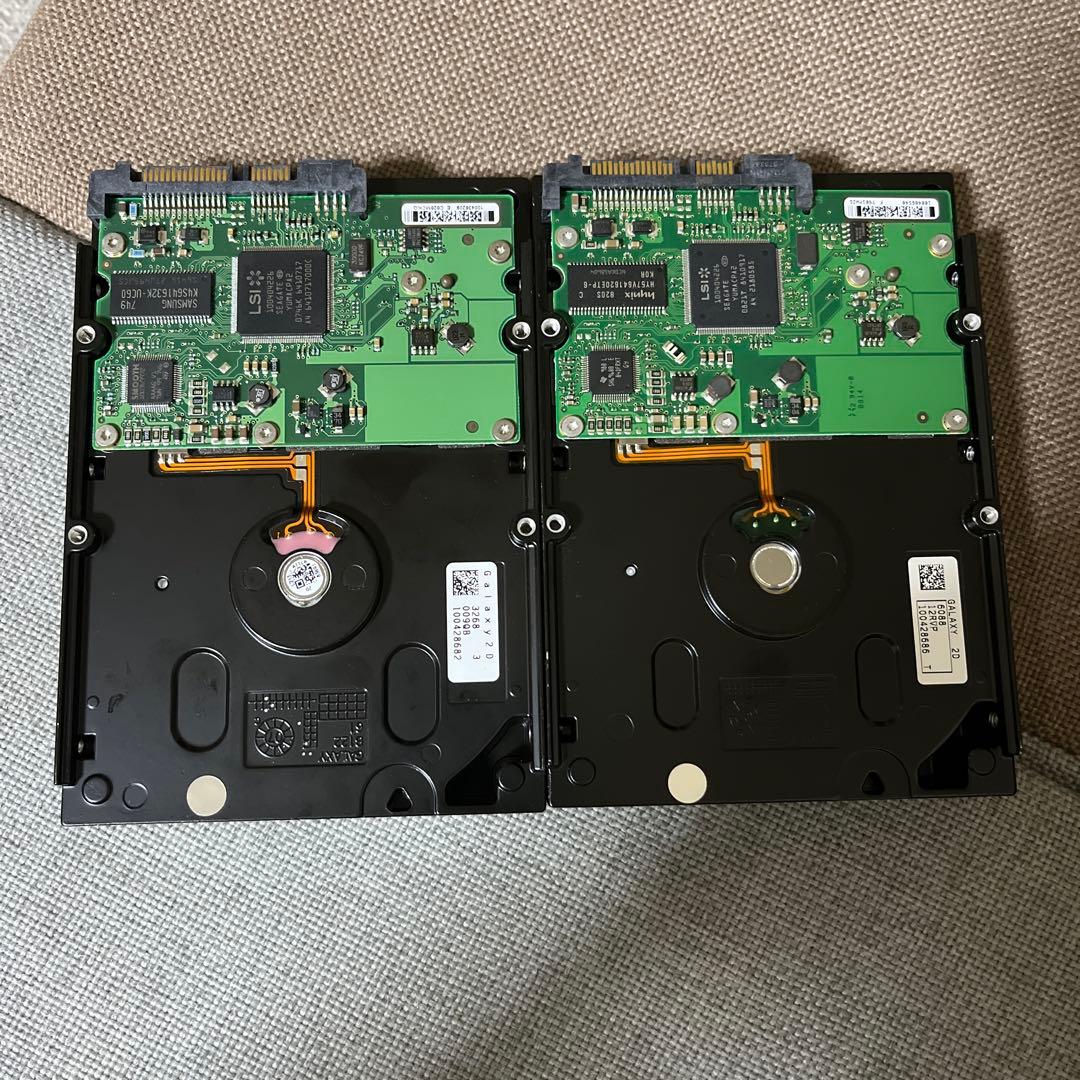 ジョイサウンド ウェーブJSーW1 ロック解除用 HDD 2台まとめ売り！