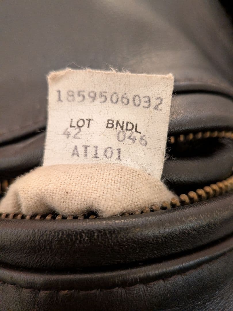 マ*ー様 Schott ブラックレザーシングルライダースジャケット