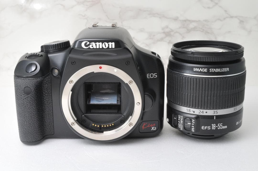 Canon EOS Kiss X2⭐️新品級のショット数❣️スマホ転送 一眼レフ