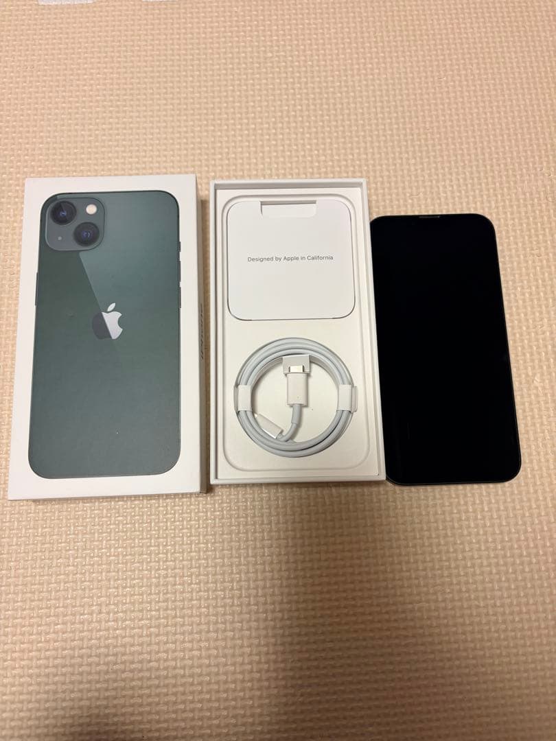 iPhone 13 128GB グリーン 本体