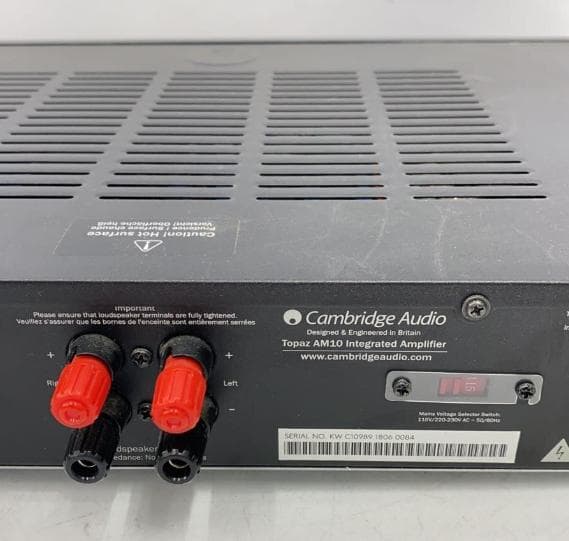 Cambridge Audio プリメインアンプ TOPAZ AM10