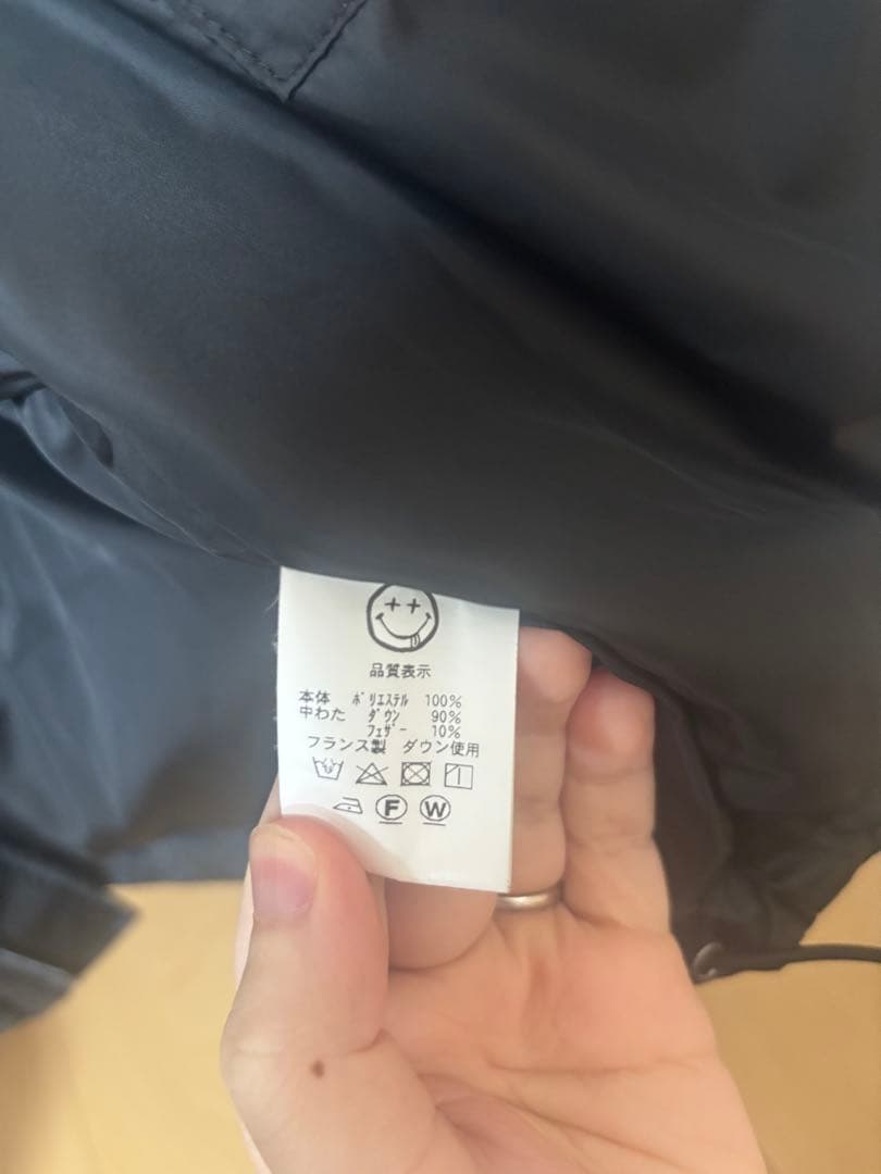 美品 PHATRNK ファットランク ダウンジャケット 2way XL 黒.