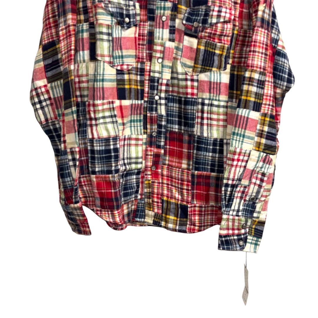 ✨新品✨ TMT ネルシャツ　チェックシャツ　レッド　Mサイズ