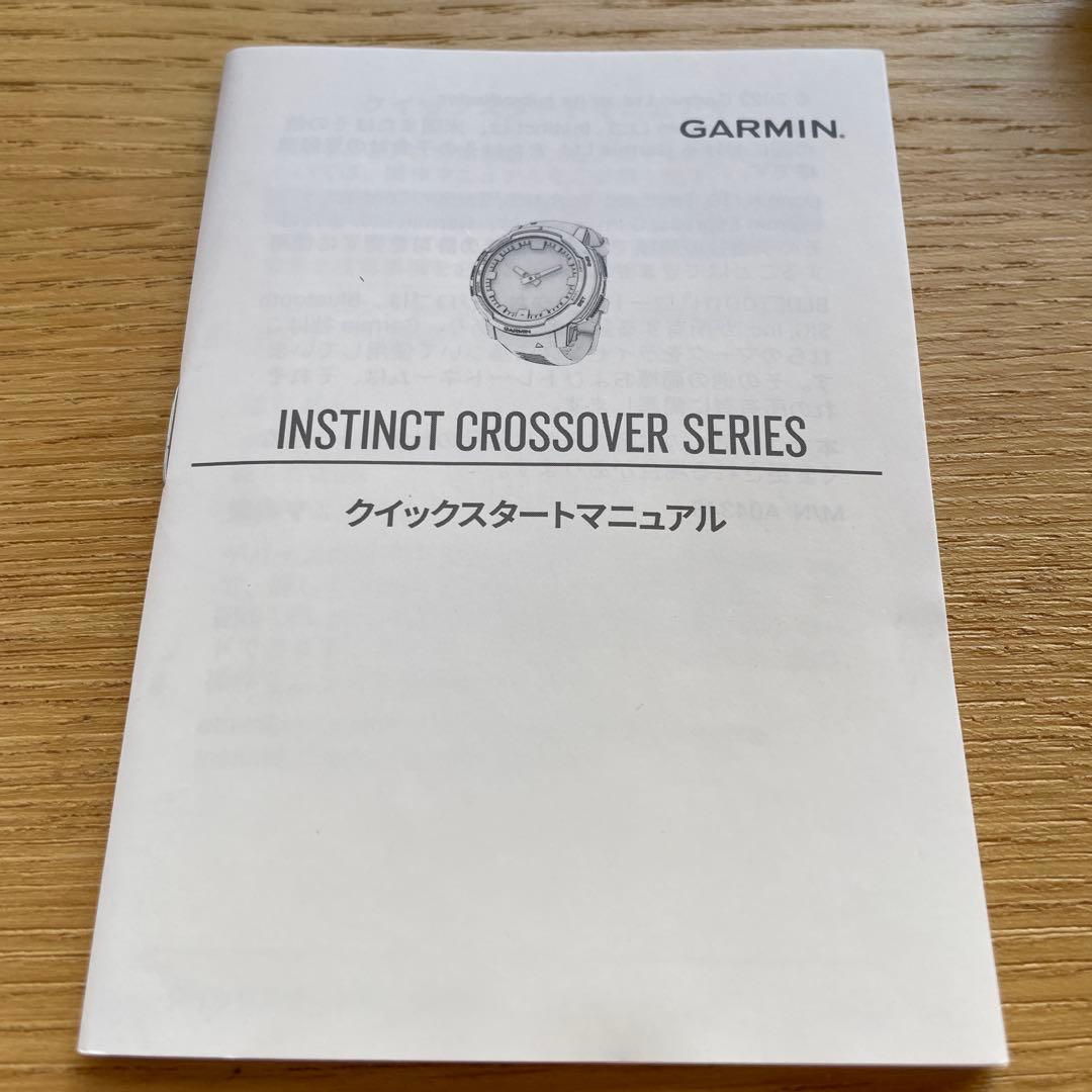 ガーミンGARMIN INSTINCT CROSSOVER DUAL POWER
