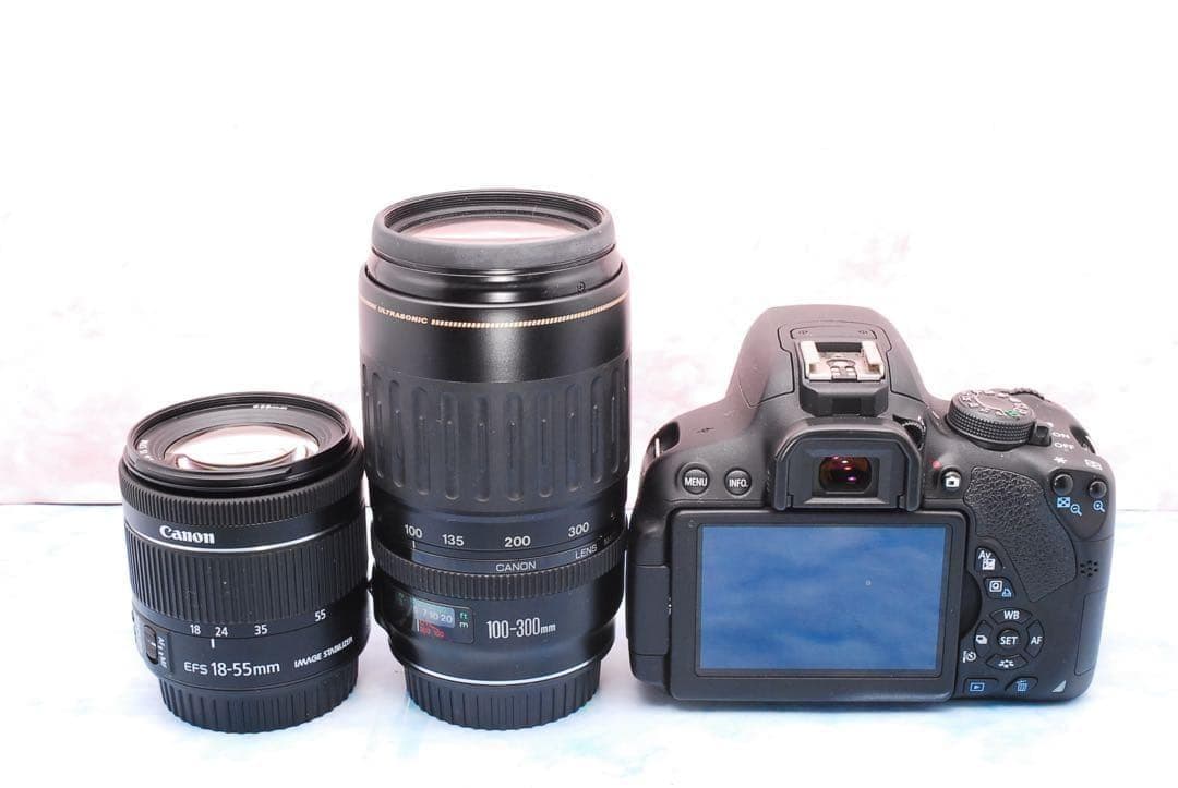 ★キャノン Kiss X7i★超望遠＆高性能★一眼レフカメラ★バッグ付♪