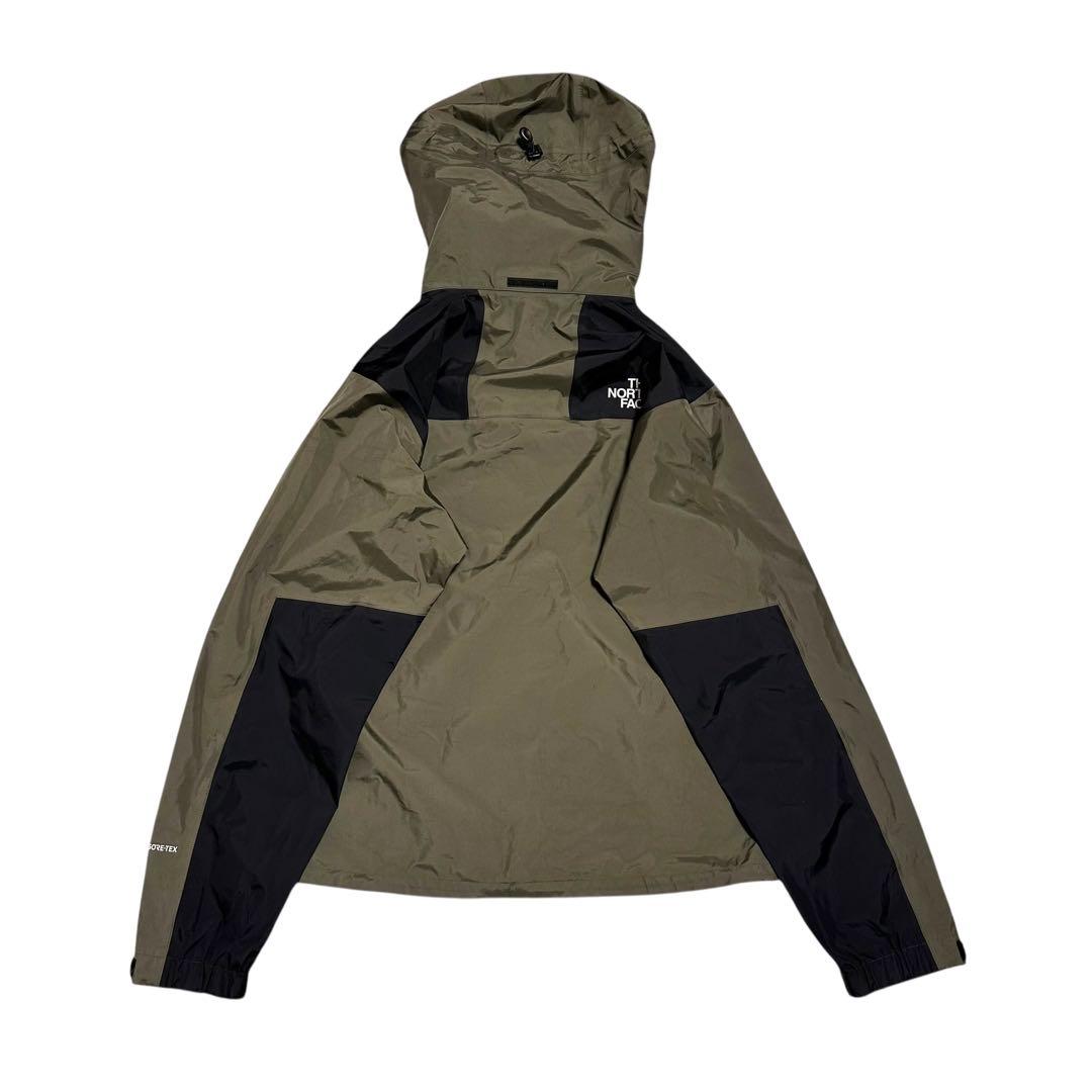 ノースフェイス　マウンテンレインテックスジャケット　ゴアテックス　カーキー　XL
